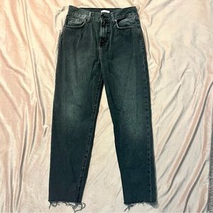 Forever 21- black/grey mom jeans